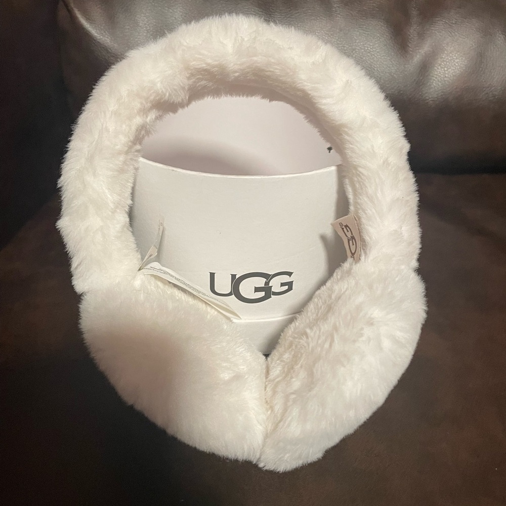 UGG White Earmuffs